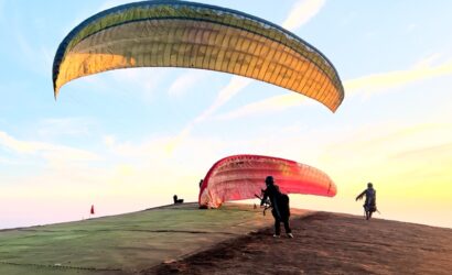 Paragliding in Pauri Garhwal Uttarakhand