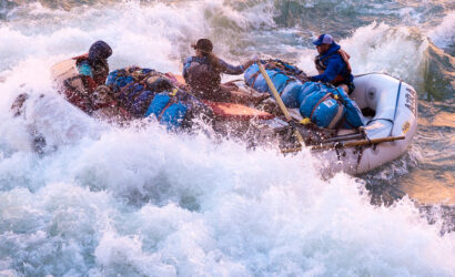 River rafting expedition